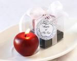 apple of my eye mini candle in gift box with ribbon and tag